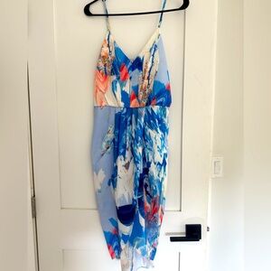 Chelsea28 Spaghetti Strap Faux Wrap Dress Size 2
